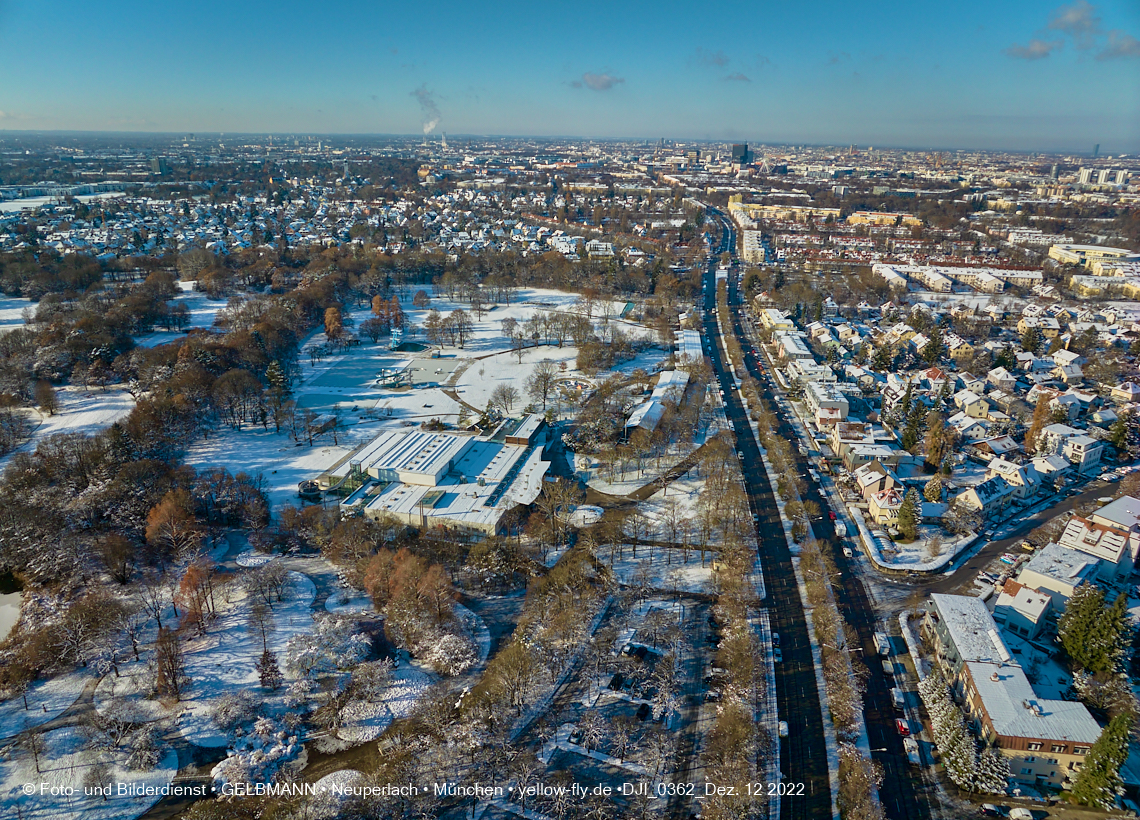 12.12.2022 -  Ostparksee mit Umgebung in Neuperlach